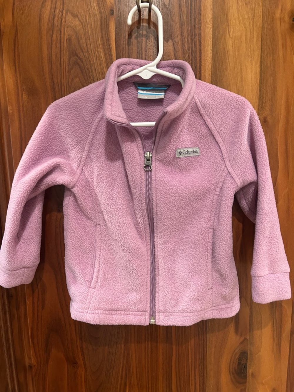 Columbia Light Purple Full-Zip Fleece Jacket - Girls 18-24 months